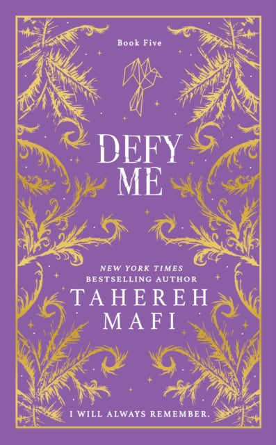 Shatter Me 5: Defy Me - Tahereh Mafi (Coll. Edition Hardcover) - July 31st, 2025