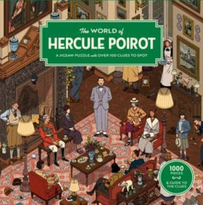 World of Hercule Poirot - 1000 Piece Jigsaw Puzzle