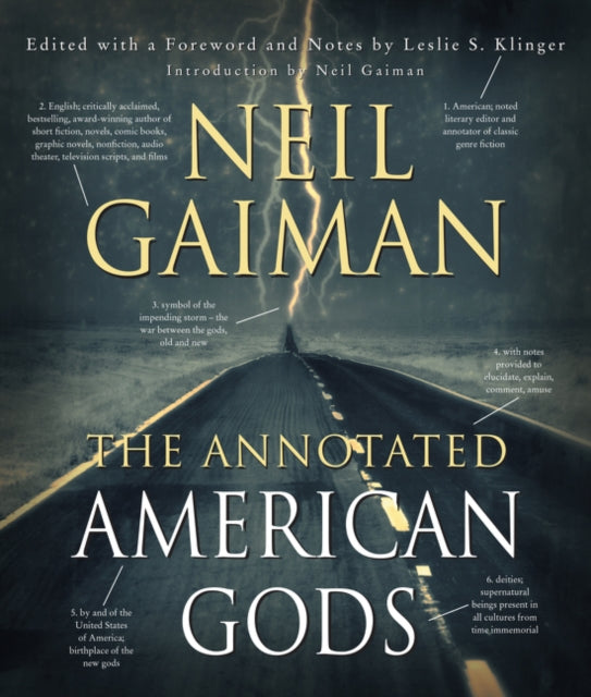 American Gods: Annotated - Neil Gaiman (Hardcover)
