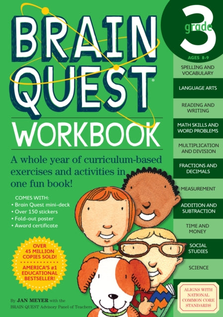 Brain Quest Workbook 3 - Liane Onish
